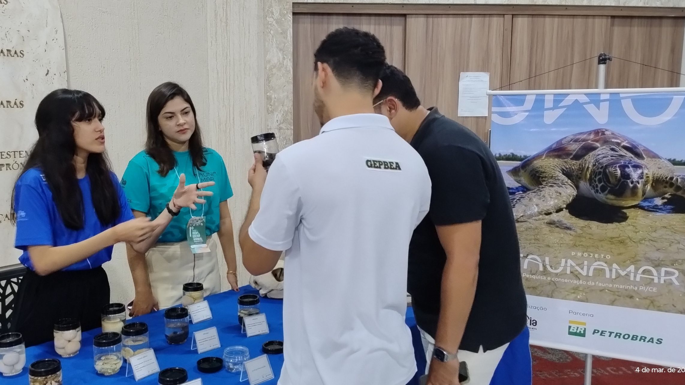 FaunaMar compartilha experiências no 1º Encontro de Bem-Estar Animal